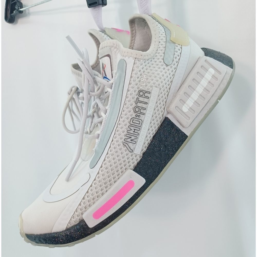 adidas NMD R1Spectoo NASA Dash Grey (GS) 100% Authentic